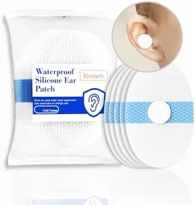 Ear Tape for Baby Swimming, Ear Covers for Shower, Baby Ears Protection for Bath, Infant Ear Protection from Water, Ear Waterproof Stickers by Kinderia40Pcs 60Pcs