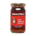 HIMACHILLI Smokey Red Chilli Dip, Marinade, Chutney and Pickle. Spicy with every little bite-200 gms Chukh.