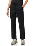 Amazon Essentials Women's Quick-Dry Stretch Scrub Trousers (Available in Plus Size), Black, XXL Plus