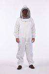 The Ultra Breeze Beekeeping Suit with Veil, 1-Unit, White, X-Large