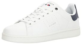 Tommy Hilfiger Men's Liston Sneaker, White, 12