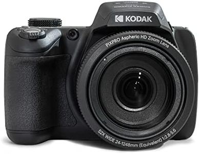 Kodak PIXPRO Astro Zoom AZ528-BK 16 MP Digital Camera with 52x Optical Zoom 24mm Wide Angle Lens 6 fps Burst Shooting 1080P Full HD Video Wi-Fi Connectivity and a 3" LCD Screen (Black)