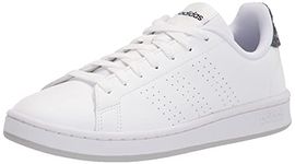 adidas Men's Advantage Racquetball Shoe, White/White/Ink, Numeric_4