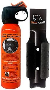 Udap Bear Spray Safety Orange Color Griz Guard Holster (Black)