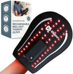 LifePro Red Light Therapy Glove-Infrared Light Therapy Device, One-Size-Fits-All, 2 Effective Wavelengths, Invisible Near-Infrared Red Light Therapy Glove for Muscles