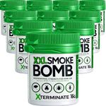 Xterminate XXL 16g Smoke Bomb Fogger Killer For Fleas, Bed bug, Carpet Moths, Cluster Fly, Silverfish, Carpet Beetle Insects (HSE Approved And Tested) (10)