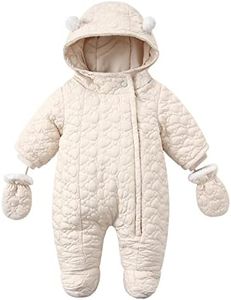 IBOBOOM Baby Winter Clothes Toddler Snowsuit Boy Jacket Suit Girl Snow Wear 2T 24 Months