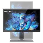 All in One Desktop Computer,15.6-inch Touchscreen FHD Display Computer,Ultra-thin Aluminum Alloy Fuselage 8GB RAM +128GB ROM Desktop Computers with Intel Celeron J4125 Quad-Core Windows 11 Pro