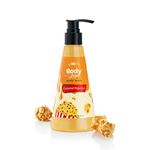 Plum BodyLovin' Caramel Popcorn Body Wash | SLS-Free Body Wash For Women | Long Lasting Warm Caramel Fragrance | Aloe-Infused Nourishing Body Cleanser For Soft & Smooth Skin (240 ml)