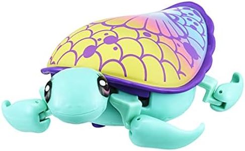 Little Live Pets 26348 Lil, S9 Single Pack-Styles Vary, Interactive, Animated Electronic Turtle, Walking & Swimming Movement, collectable pet Character Toy