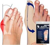 Bunion Bootie - Bunion Corrector for Big Toe - Bunion Socks for Active Adults - Bunions Correction Splint - Bunion Sleeve for Hallux Valgus Correction, (Large-Left)