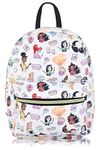 Fast Forward Spiderman, Stitch, Care Bears, Friends, Darth Vader & More, Mini Backpack for Women, Men, Unisex, Princess Classic, Daypack Backpacks