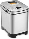 Cuisinart Compact Automatic Bread Maker, 12 Pre-programmed Menu Options, Silver (CBK-110C)