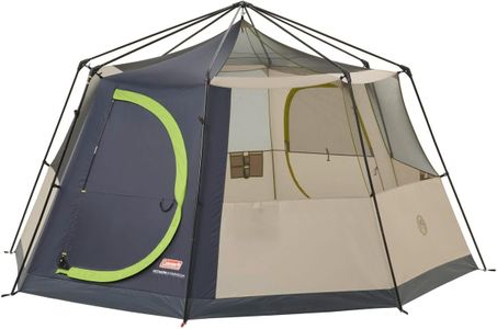 Coleman 8-Person Tent, Orange – Unisex Family Camping Shelter