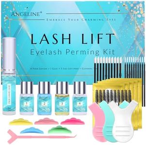 Lash Lift Kit, Eyelash Perm Kit, Semi-Permanent Eyelash Lift Kit, Professional Curling Eyelash Perm Kit, Suitable for Salon & At Home Lash Lift Kit