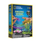 BlueMarble National Geographic Amazing Worms Chemistry KitMake Glowing Worms at Home5 Experiments Inside!