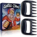 Santa's Claws BBQ Shredding Claws. Christmas Barbecue Claws for Handing and Shredding Meat, Pork, Turkey. Grill Tool and Kitchen Gadget. Funny Stocking Stuffers for dads, Husband, Boss, and More