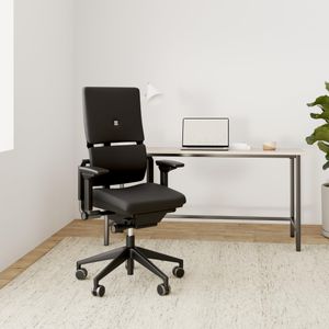 Steelcase Please Ergonomic Office Chair – Adjustable Lumbar, Black