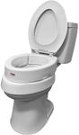 Carex Elongated Hinged Toilet Seat 