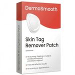 Derma Smooth Skin Tag Removal Patches - 144 Patches | Gentle & Effective Skin Tag Remover for All Skin Types | No Burning or Freezing, Fast and Effective Results, No Scarring | Easy & Pain-Free Application-(Transparent & BOX PACKED)