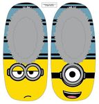 Bioworld Adult Minions Slipper Socks: Cozy Despicable Me Loungewear-LM, Multicolored, M