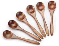 Sevensun Small Wooden Teaspoon, 6pc