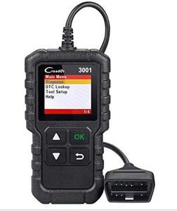 Launch Tech USA X431 CR3001 Full OBD2 Scanner OBD 2 Engine Code Reader Creader 3001 Car Diagnostic tool