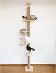 Cat Tree Floor to Ceiling Natural S