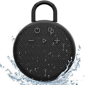 Speakers,MusiBaby Bluetooth Speakers,Waterproof Bluetooth Speaker,Portable Speaker,Outdoor,Dual Pairing,Bluetooth 5.2,Loud Stereo,Booming Bass,1500 Mins Playtime for Home,Travel,Pool,Shower Speaker