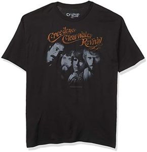 Liquid Blue unisex adult Creedence Clearwater Revival Pendulum T-shirt T Shirt, Charcoal, Large US