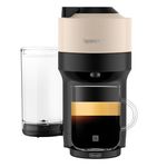 Nespresso Vertuo Pop+ Single Serve Coffee and Espresso Machine by De Longhi, Sand Beige