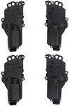 Power Door Lock Actuators Kit Set of 4 | Replacement for Ford F150 F250 F350 F450 Excursion Expedition Mustang & More | Replaces# 6L3Z25218A43AA, 6L3Z25218A42AA