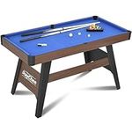 RayChee 4.5ft Portable Pool Table, 