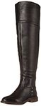 Franco Sarto Women's Haleen, Black Wide Calf, 6.5