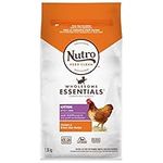 NUTRO Wholesome Essentials Kitten Dry Food, Chicken & Brown Rice Recipe, 1.36kg Bag