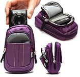 Navitech Purple Digital Camera Case