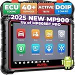 Autel MaxiPRO MP900E Scanner, Same as MP900BT, Upgraded of MP808BT PRO MS906BT MP808S DS808 MX900, Pro ECU Coding, 3000+Bidirectional, 40+ Services, Auto VIN, OS 11,FCA SGW