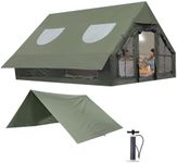 KIKILIVE Inflatable Camping Tent wi