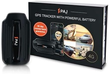 PAJ GPS Tracker Power Finder - Car GPS Tracker up to 90 Days Battery Life, Magnetic GPS Tracking for Cars, Boats or Trucks, Tracking Device for Vehicles with Location, Route & Speed Monitoring