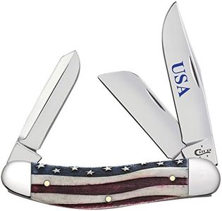 W.R. Case & Sons Cutlery Unisex-Adult Star Spangled Sowbelly Knife 64134, N/A, One Size