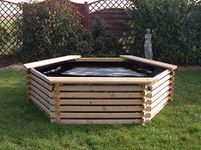 Norlogs GARDEN POOL WITH LINER 300 GALLON FISH POND TANK