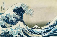 Trends International The Great Wave Off Kanagawa by Hokusai Wall Poster, Unframed Version, 22.375" x 34"