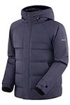 Orolay Men's Down Jacket with Adjus