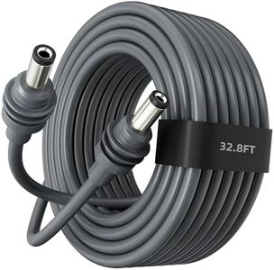 Starlink Mini Cable 32.8ft/10M, Extension Replacement Power Cable for Starlink Mini DC Male to Male Waterproof Cord