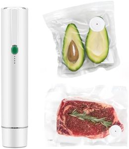 Vixino Vacuum Sealer,kitchen compact vacuum sealer,handheld vacuum sealer(Vacuum Sealer+ 30 reusable vacuum seal bags)