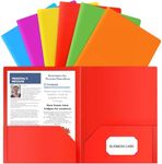 HABGP Plastic Folders with Pockets,