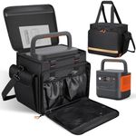 Wigojoy Portable Station Bag Compatible with Jackery Explorer 2000 v2, with Plenty of Room for Accessories, Waterproof and Non-slip Bottom, and Abrasion-resistant Nylon Fabric