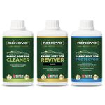 Renovo Fabric Soft Top Restoration Kit - Black – 500 ml