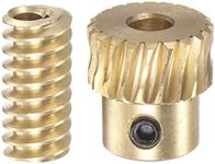 HARFINGTON Worm Gear Set Brass 0.5 