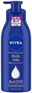 Nivea Nourishing Lotion Body Milk Richly Caring for Very Dry Skin, 400ml